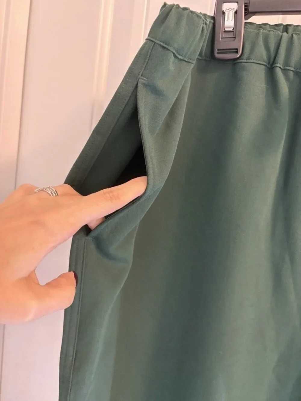 Figs Racing Pisco Short Bottom Scrubs In Dark Green Size XLS 36” x 30”